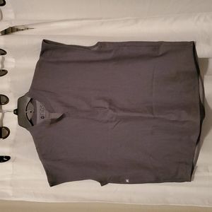 Women's Rafaela Mandarin Collar Graphite Figs Scrub Top